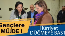 Hürriyet, Kütüphane ve Etüt Merkezi İçin Düğmeye Bastı