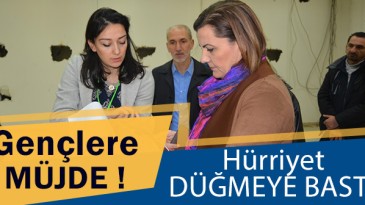 Hürriyet, Kütüphane ve Etüt Merkezi İçin Düğmeye Bastı