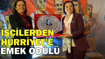 Başkan Hürriyet, Emek Ödülüne Layık Görüldü