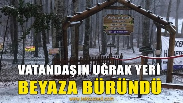 Doğa Harikası Yer, Bembeyaz Oldu