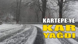 Kartepe’ye Kar Yağdı