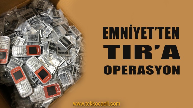 Binlerce Kaçak Cep Telefonu Ele Geçirildi