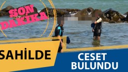 Sahilde Ceset Bulundu