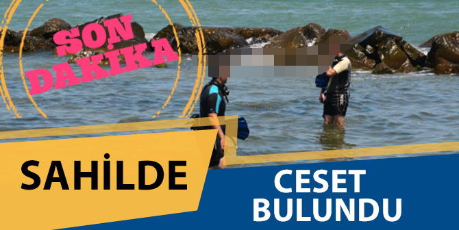 Sahilde Ceset Bulundu