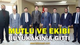 Büyükakın, Saadet Partililer’i Konuk Etti