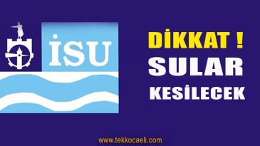 Kocaeli’de Su Kesintisi Olacak