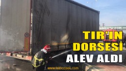 TIR’da Korkutan Yangın