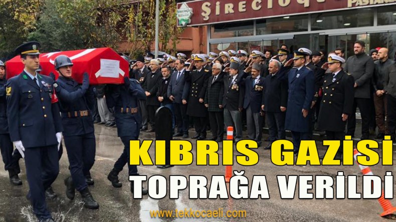 Kıbrıs Gazisi Kefarettin Yaman Toprağa Verildi