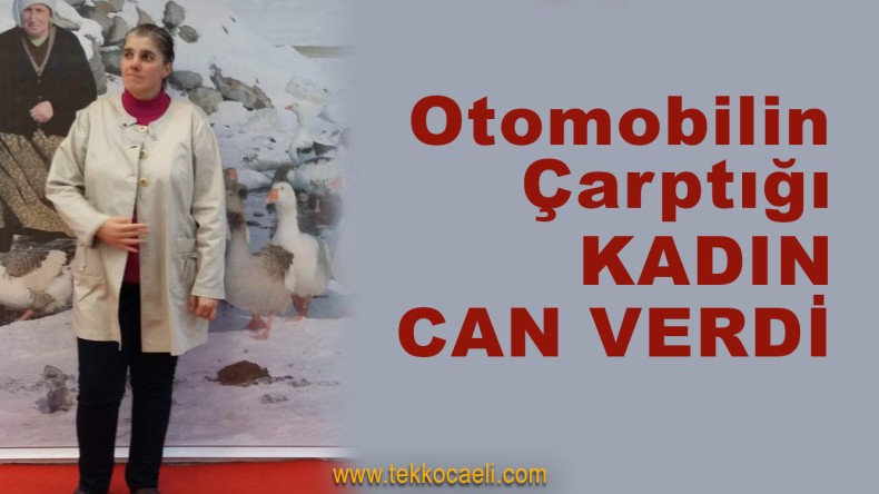 Otomobilin Çarptığı Kadın Yaşamını Yitirdi
