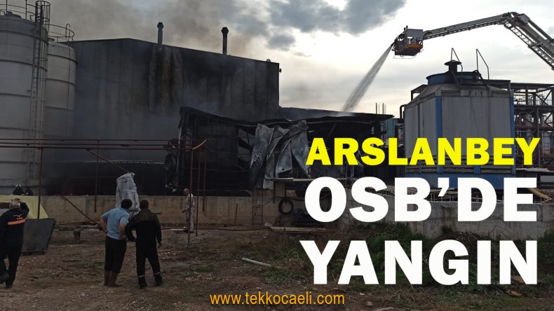 Arslanbey OSB’de Korkutan Yangın