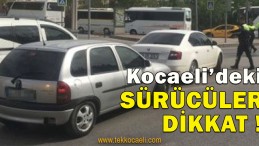 Kocaeli’de Bu Yollar Trafiğe Kapanacak