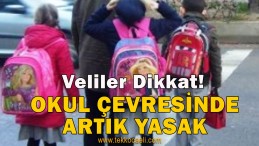 Okul Çevrelerinde Yeni Uygulama Başlıyor