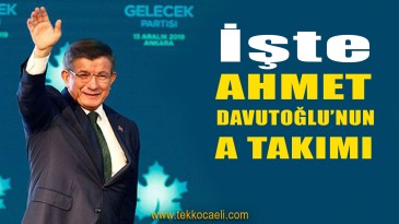 Gelecek Partisi Kurucular Kurulu Belli Oldu