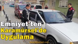 Güvenli Okul Uygulaması Karamürsel’de Yapıldı