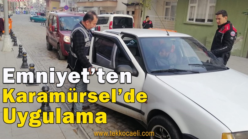 Güvenli Okul Uygulaması Karamürsel’de Yapıldı