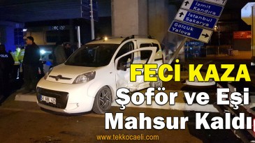 Kocaeli’de Kaza; Yaralılar Var