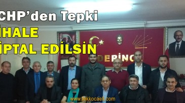 Derince’deki İhale CHP’yi Ayağa Kaldırdı