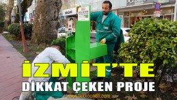 İzmit Belediyesi’nden Dikkat Çeken Proje