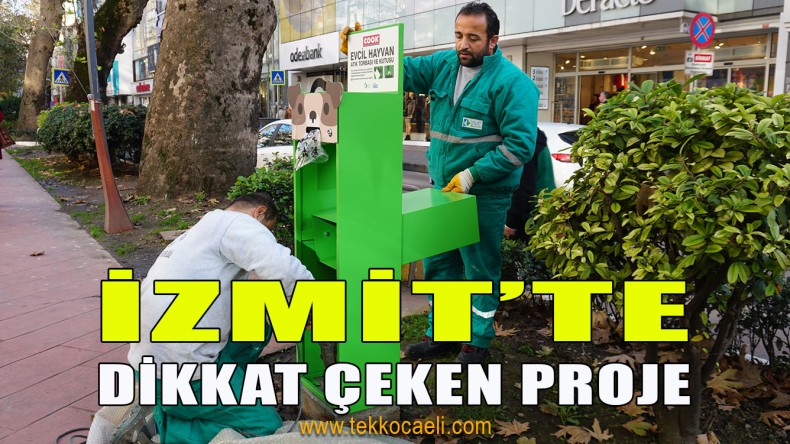 İzmit Belediyesi’nden Dikkat Çeken Proje