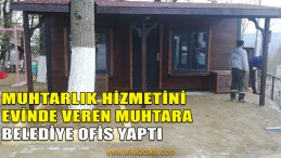 İzmit Belediyesi’nden Ambarcı Köyüne Muhtarlık Ofisi