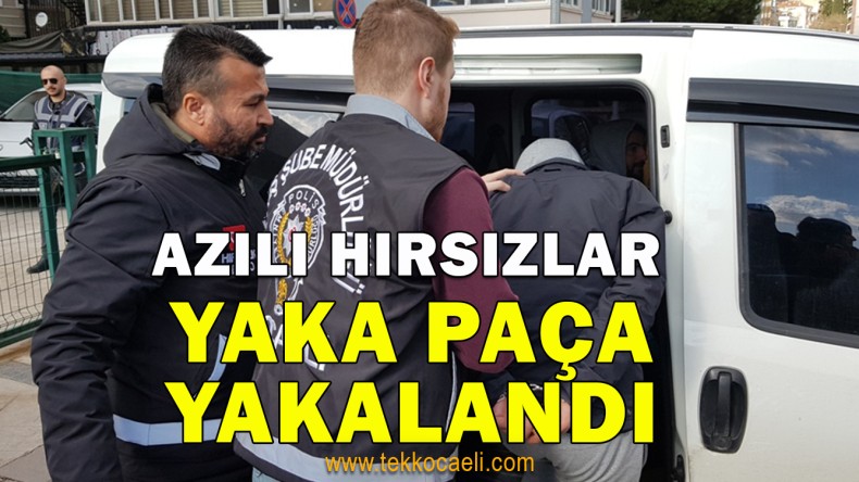 İlçenin Azılı Hırsızları Yakalandı