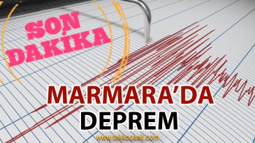 Büyük Panik! Marmara’da Deprem