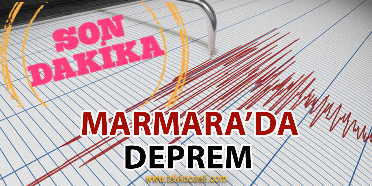 Büyük Panik! Marmara’da Deprem