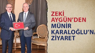 Zeki Aygün’den Antakya Valisi Karaloğlu’na Ziyaret