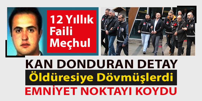 Emniyet Müdürü’nün Talimatıyla, 12 Yıllık Faili Meçhul Aydınlandı