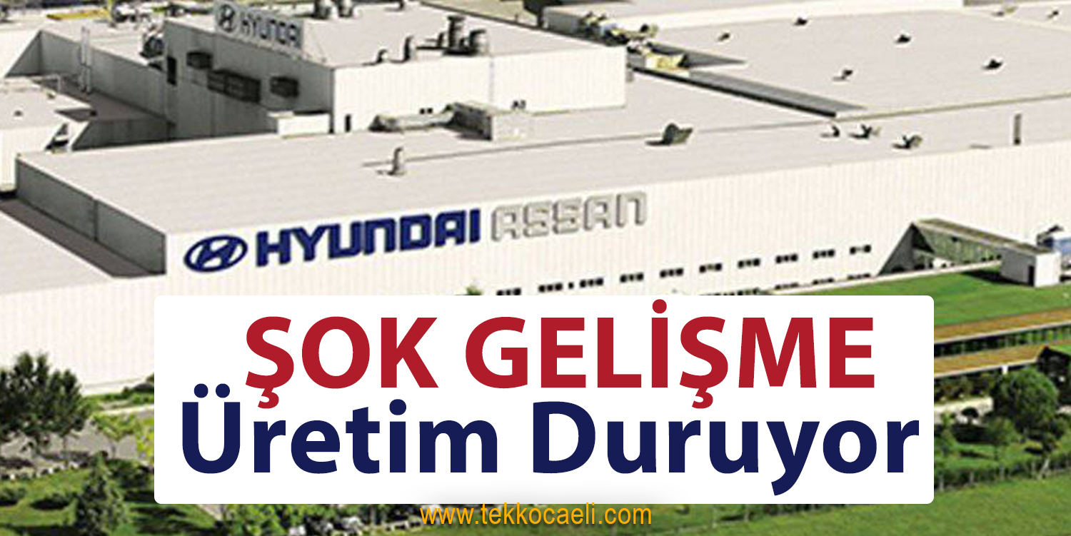 Hyundai Assan’da Üretim Duruyor