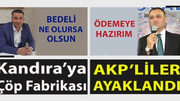 AKP’li İsimlerden Çöp Fabrikasına Şok Tepki!