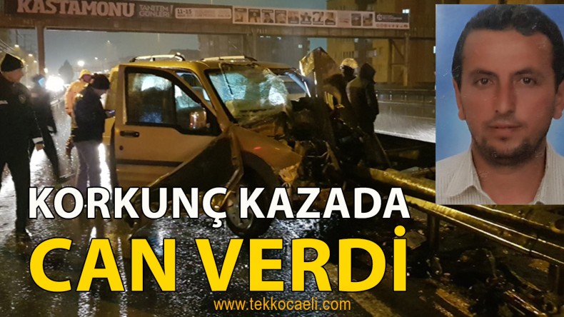 Kocaeli’de Ölümlü Kaza