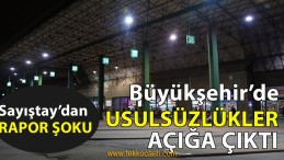 Kocaeli Büyükşehir’de Peş Peşe Usulsüzlükler