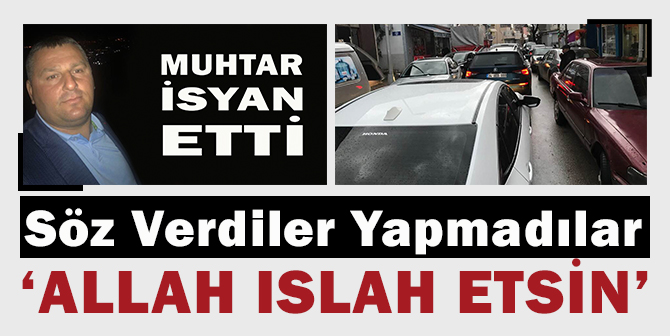 Kartepe Suadiye’de, Belediye’ye Büyük Tepki