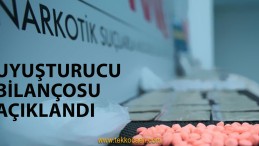 Haftalık Uyuşturucu Bilançosu Açıklandı