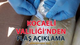 Kocaeli Valiliği’nden Açıklama