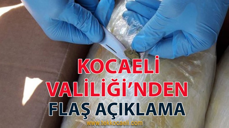 Kocaeli Valiliği’nden Açıklama