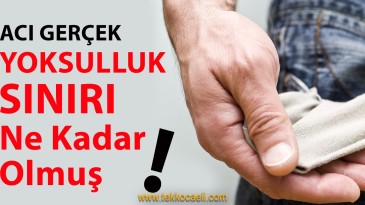 Yoksulluk Sınırı Rakamları Açıklandı