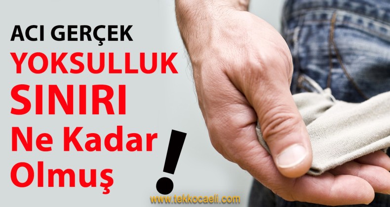 Yoksulluk Sınırı Rakamları Açıklandı