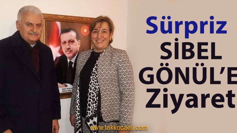 Binali Yıldırım, Sibel Gönül’ü Ofisinde Ziyaret Etti