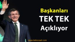 Gelecek Partisi Başkanları Açıkladı