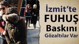 Masaj Salonuna Fuhuş Baskını