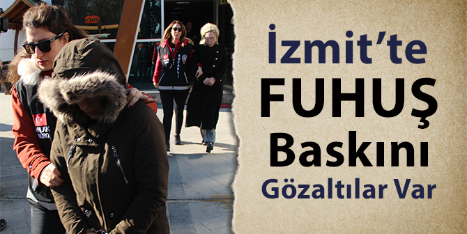 Masaj Salonuna Fuhuş Baskını