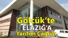 Gölcük’te Elazığ’a Yardım Kampanyası