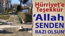 Başkan Hürriyet’e Böyle Teşekkür Etti