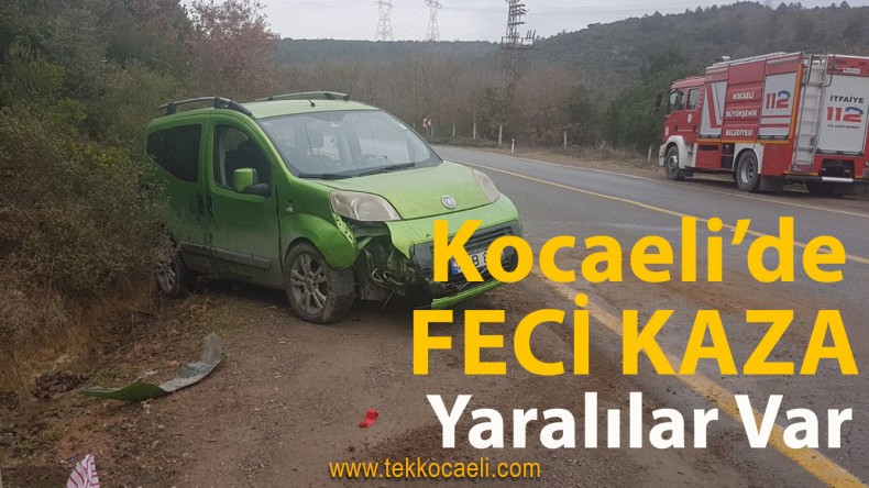 Kocaeli’de Kaza; Yaralılar Var