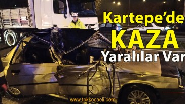 Kartepe’de Kaza; 2’si Çocuk 4 Yaralı Var