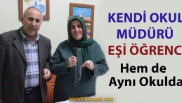 Okul Müdürünün Eşi, Aynı Okulda Öğrenci Oldu