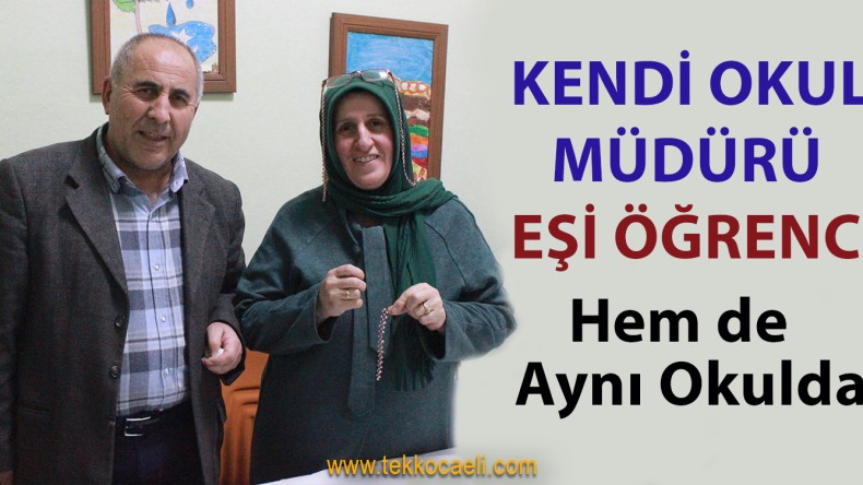 Okul Müdürünün Eşi, Aynı Okulda Öğrenci Oldu