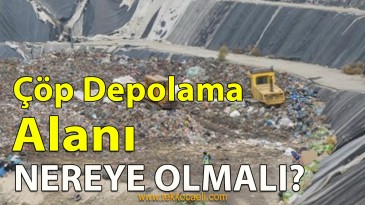 Meclis Üyesi, Çöp Depolama Alanını Tarif Etti